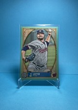 Jon Lester 2021 Topps Gypsy Queen Base Turquoise Parallel 036/199 Nationals