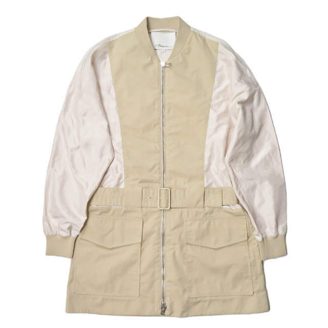 3.1 Phillip Lim Silk sleeve belted jacket PS15-8429CMG 2 3.1 Phillip Lim Silk sleeve belted jacket PS15-8429CMG 2