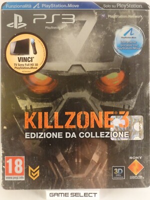 KILLZONE 3 Collector Edition Complete PAL Italian PS3 Playstation 3