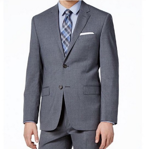 Lauren Ralph Lauren Gray Slim-Fit Tailored Suit SEPARATE Jacket