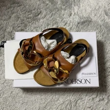 JW Anderson Chain Sandals Brown ANM38504A EU 40 JP 24.5cm