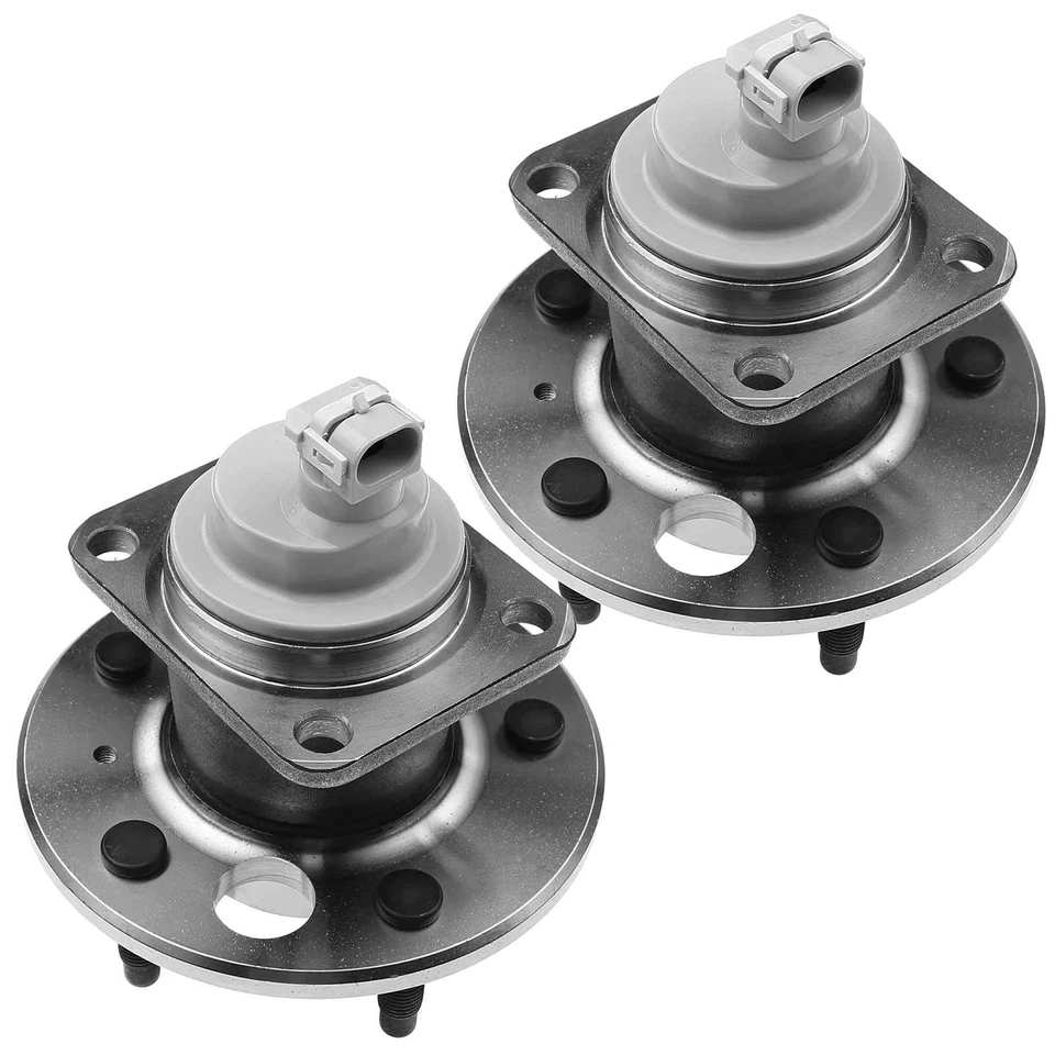 Conjunto de cojinete de cubo de rueda trasero izquierdo y derecho para Buick Century Chevrolet Lumina Foto 2 de 4