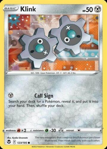Pokémon Card - Klink (Silver Tempest) - Picture 1 of 1