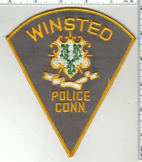 Winsted Police (Connecticut) 1st Issue Shoulder Patch eBay