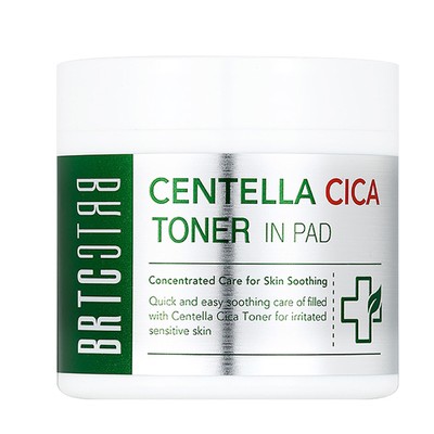 BRTC Centella Cica Toner in Pad 80 sheets / 165ml Skin Soothing 