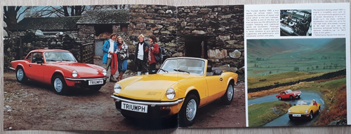 Triumph Spitfire 1500 Brochure 1977 - Picture 2 of 4