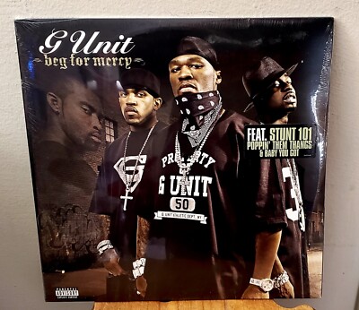 Beg for Mercy [PA] Nov-2003, 2 LP Vinyl Record G-Unit Records GATEFOLD NEW Hype