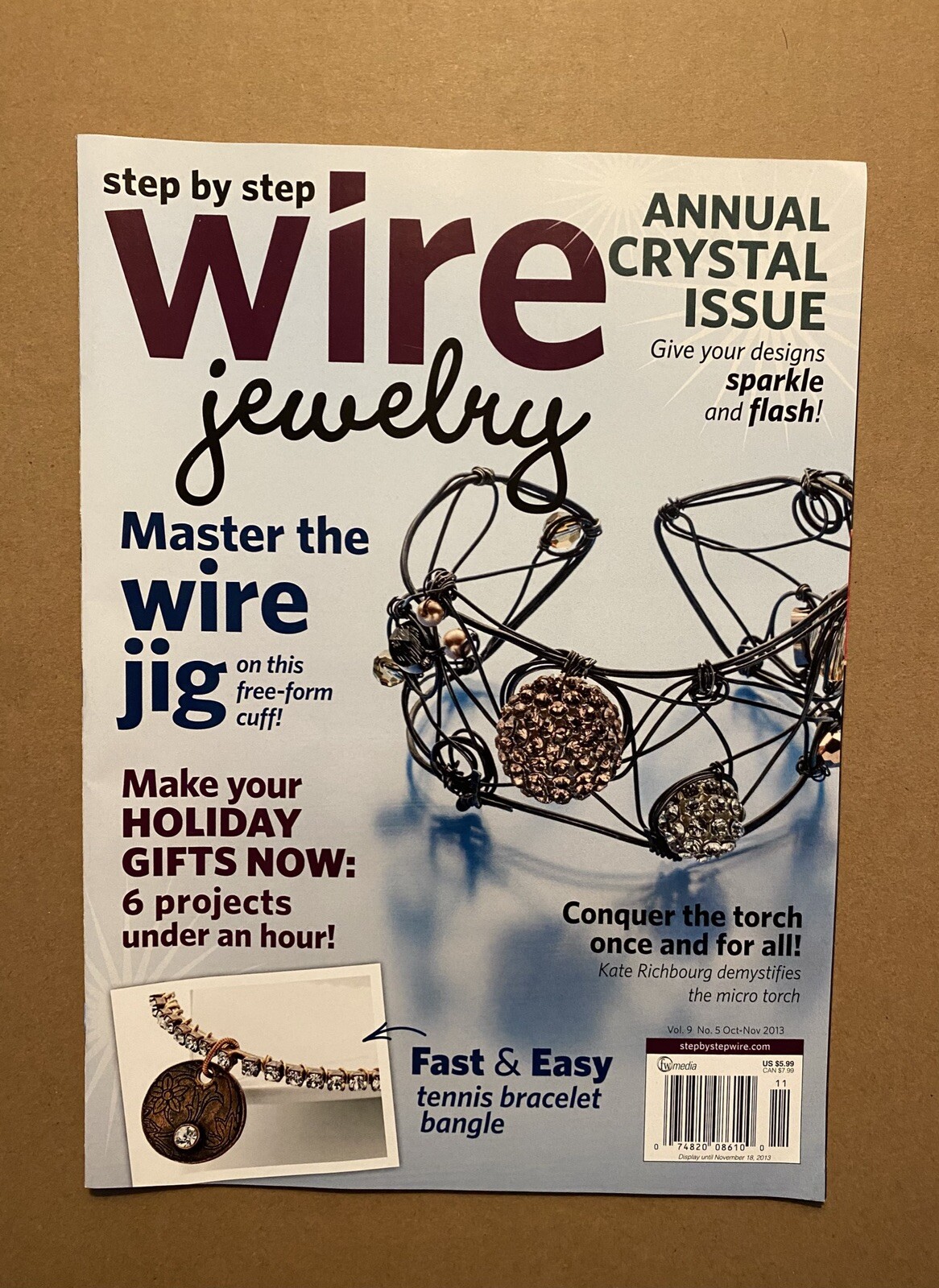 Step By Step Wire Jewelry Oct / Nov 2013 Brand New Free Shipping No ...