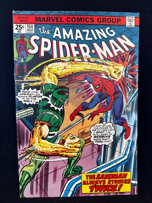 The Amazing Spider-Man 154 Vintage Comic Book