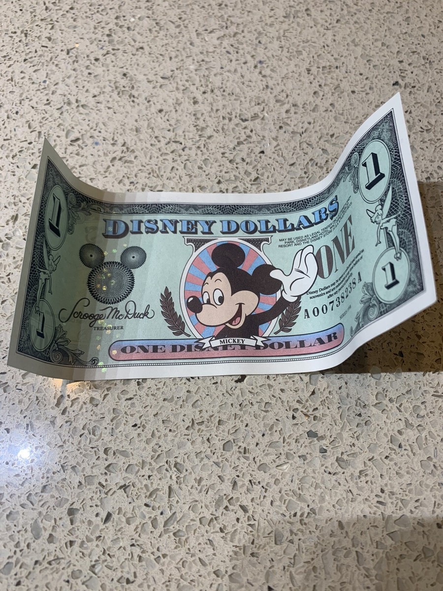Disney Dollar ディズニー Disney 1 Dollar, 1998 Set 7 Dollars | eBay