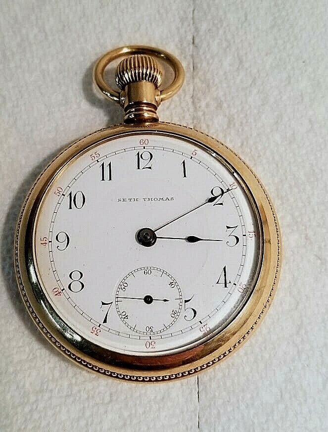 Seth Thomas Watch Co. Grade 159 Pocket Watch image 2