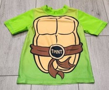 Teenage Mutant ninja turtles TMNT Swim Shirt Rash Guard Kids 3T Nickelodeon