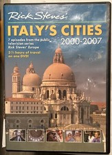 Rick Steves Italys Cities 2000-2009 DVD, 2007 FREE SHIPPING