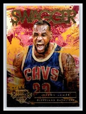 2015-16 Court Kings Basketball #18 LeBron James SP SWAGGER Insert Cavaliers