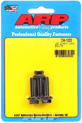 LS1 LS2 LS7 LS9 LQ4 Trans Am Corvette 3-Bolt Cam Camshaft Bolts ARP