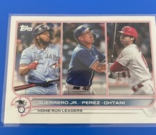 2022 Topps Series 1 Baseball AL Home Run League Leaders Base #48 {BOX 22 E4}
