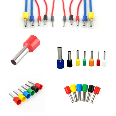 Insulated Wire End Sleeves 0.5-50mm2 Wire End Sleeves Male Connector