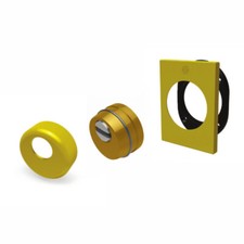 Kit DEFENDER QUADRO protezione per cilindro europeo Ø50x22 mm