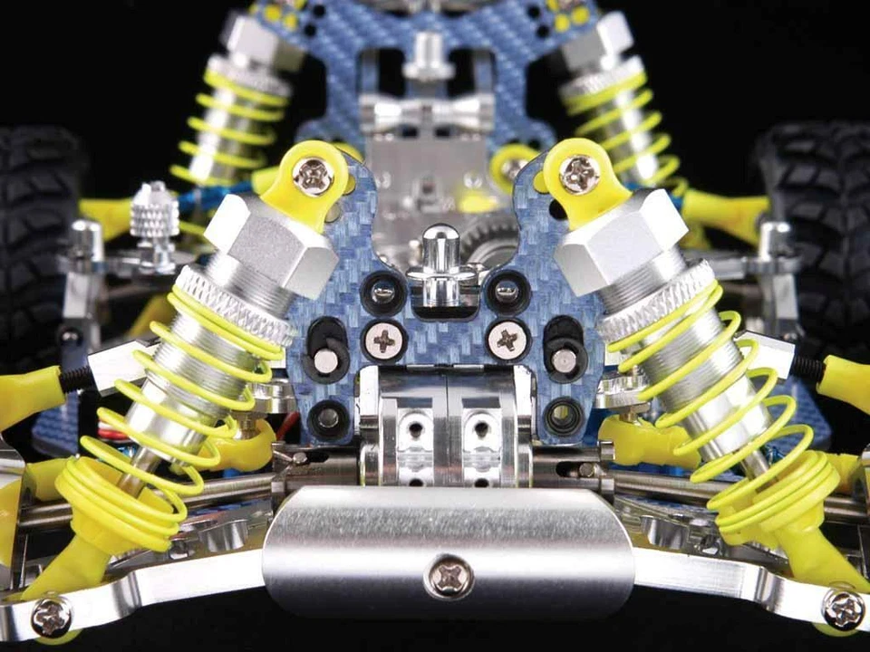 Shock tower front /Dämpferbrücke vorn Aluminium Kyosho Mini Inferno GPM - Bild 2 von 3