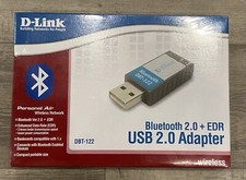 D-Link USB Bluetooth 2.0  EDR Adapter DBT-122 New In Box Sealed