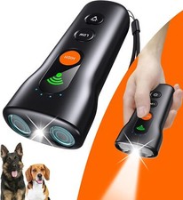 Dog Bark Deterrent Devices 3 in 1,Anti Barking Device for Dogs Dual Sensor