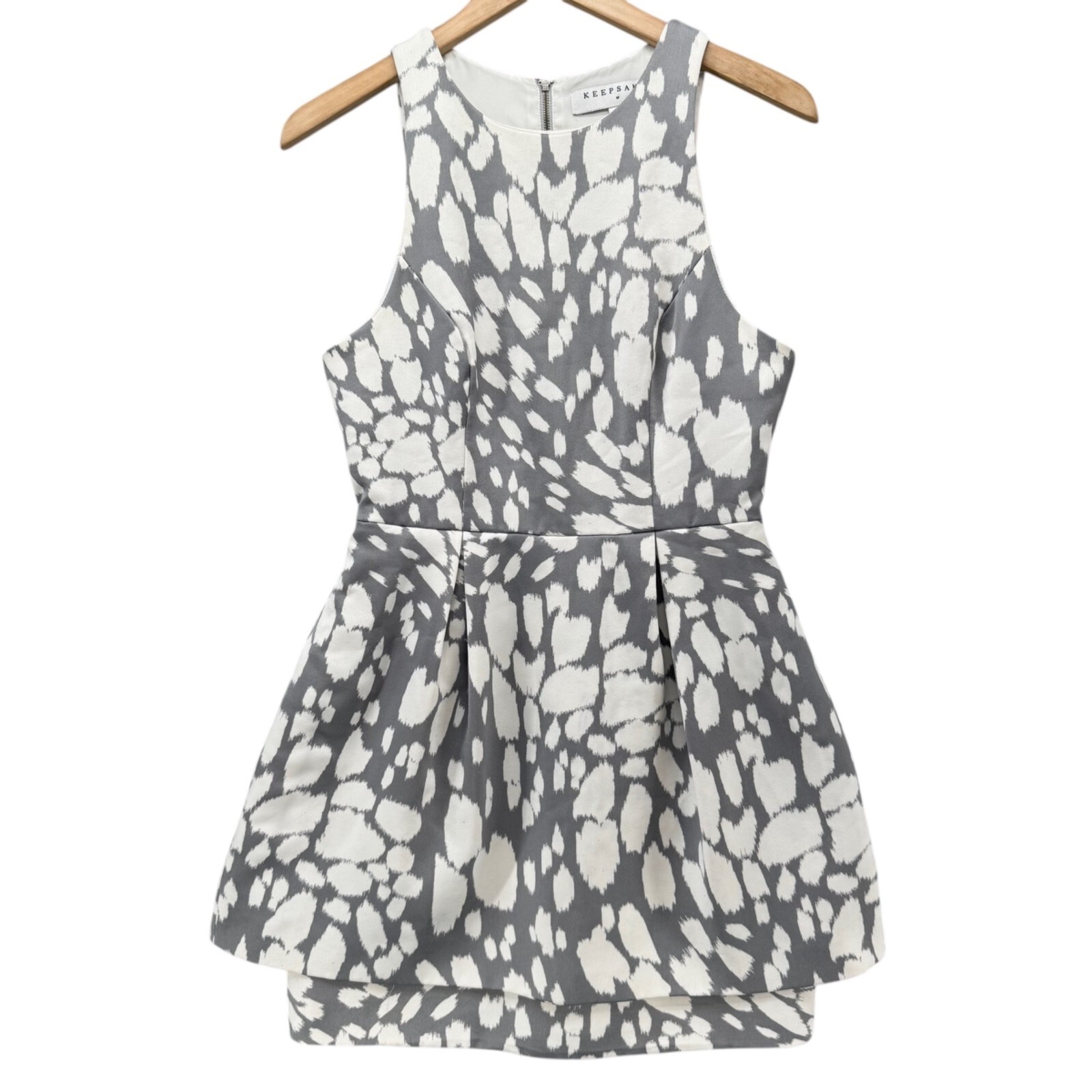 Keepsake The Label Counter Attack Mini Dress Grey… - image 2