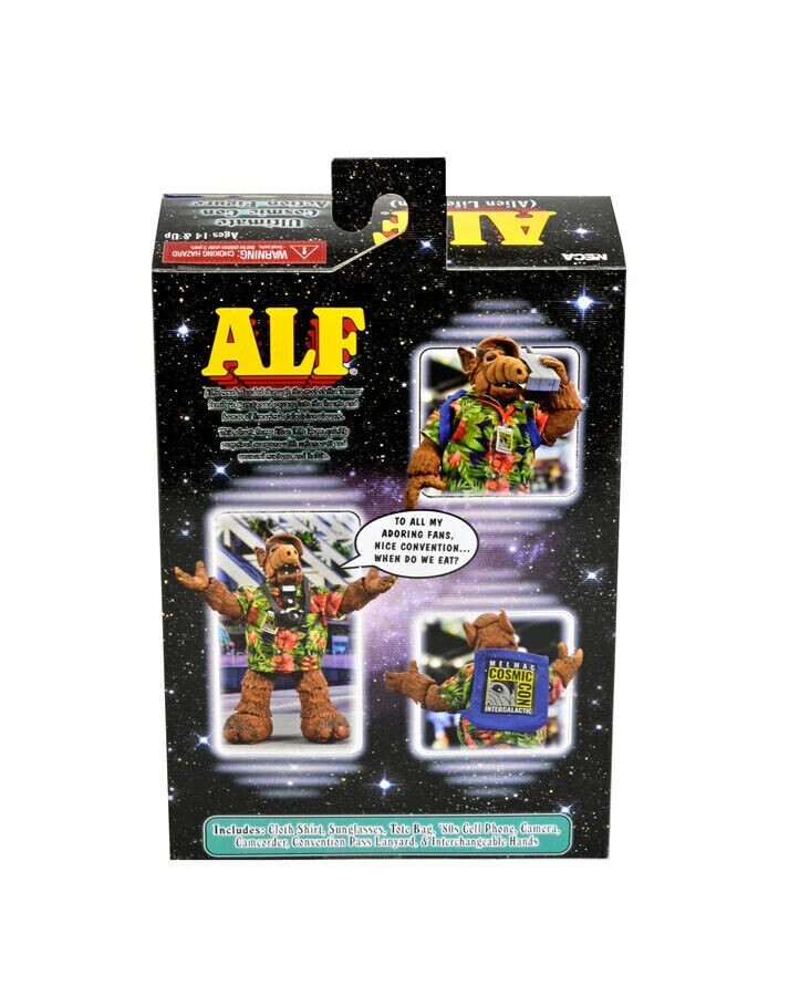 ❶2023年限定品ALFアルフネカNECAアルティメットフィギュア Figurine NECA The Ultimate ALF Collection Cosmic Con Edition