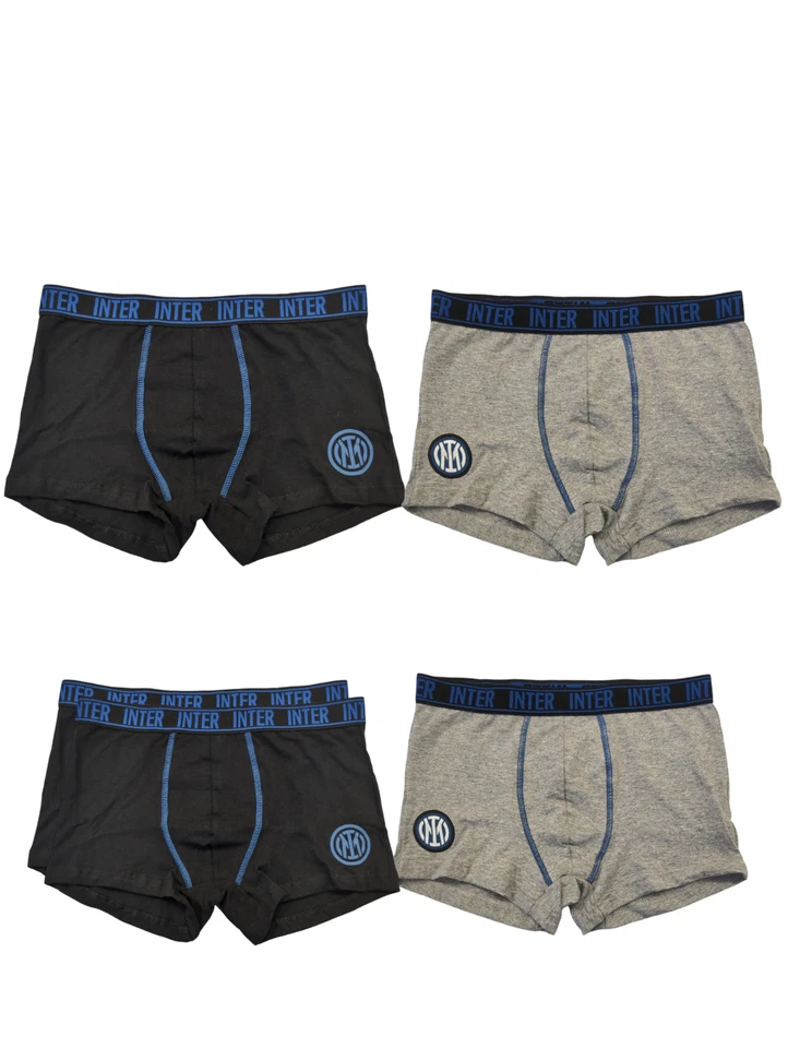 Inter 🖤💙 Boxer Uomo Originale Uomo Cotone Intimo Uomo Sexy Boxer Uomo Ottima