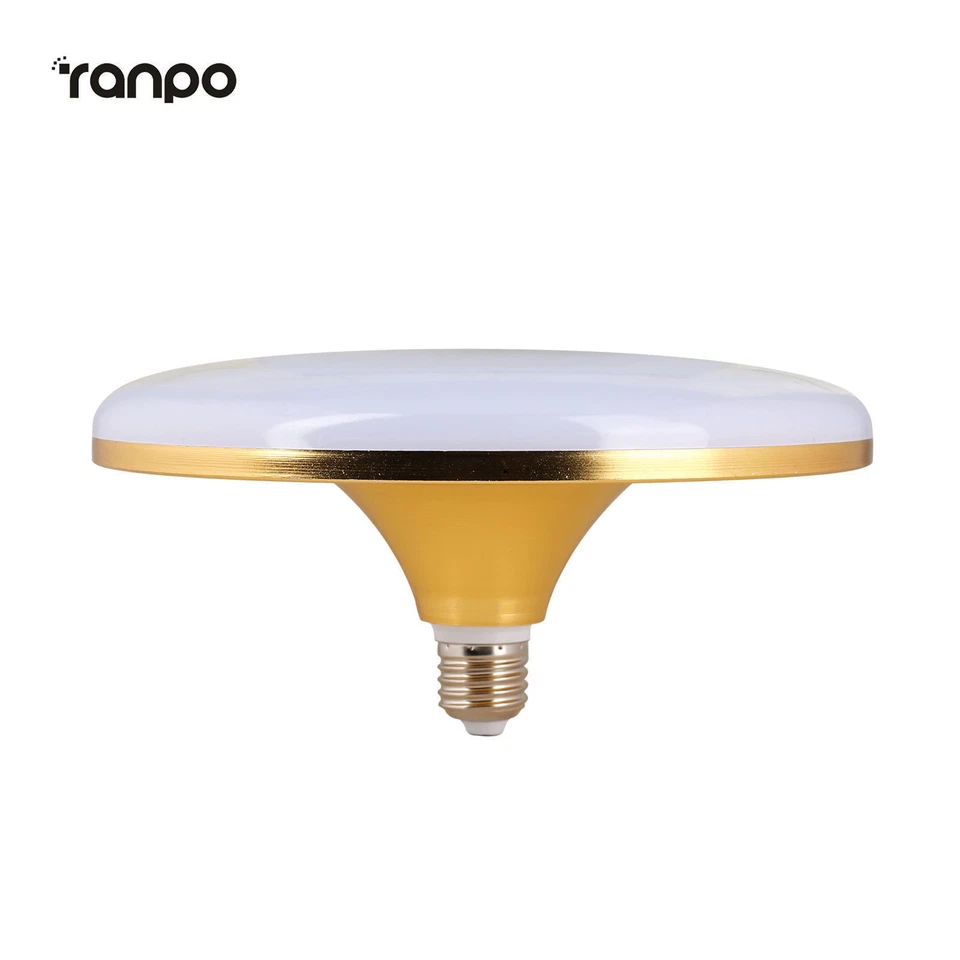 E27 LED UFO Globe Round Spot Light Bulbs 12W 15W 20W 30W 40W 60W 5730 SMD Lamp - Image 4 of 4