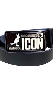 DSQUARED2 Icon Herren Belt Ledergürtel
