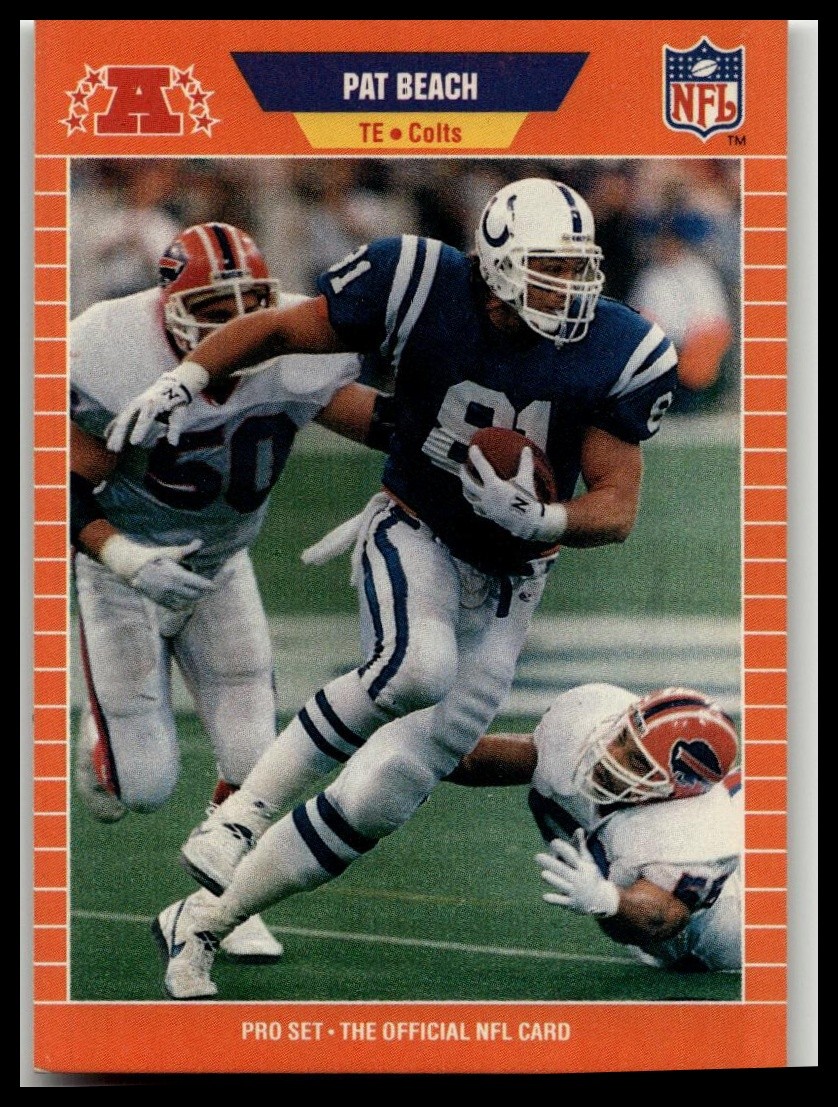 1989 Pro Set #160 Pat Beach