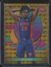 2025-26 Topps Finest CHAZ LANIER 127 RC Rookie Gold Geometric Refractor /25 DTS1