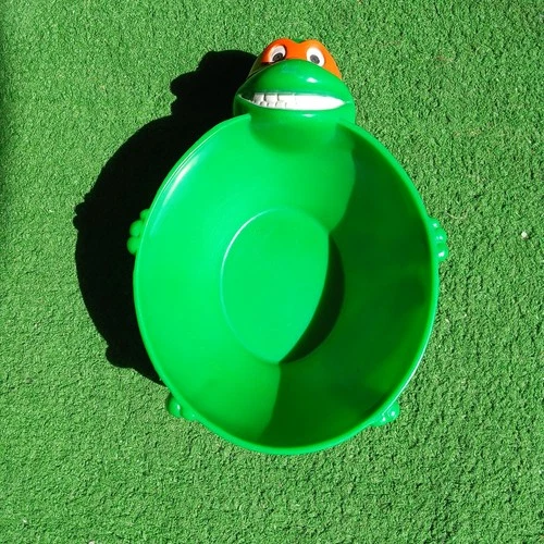 VTG 1990 TEENAGE MUTANT NINJA TURTLES CEREAL BOWL MICHELANGELO MIRAGE TMNT