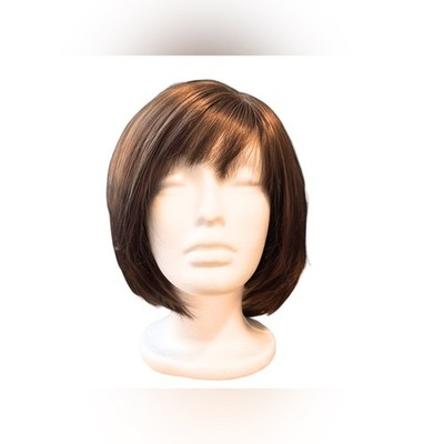Ellen Wille Change Wig Perucci Collection Short Angled Brown Bob Synthetic Wig