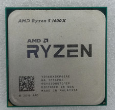 AMD Ryzen 5 1600X Processor R5 Socket AM4 YD160XBCM6IAE 6 cores 95W Desktop CPU