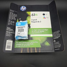 3 HP 61XL Black High Yield Ink Cartridge CH563WN Expired 5 2021