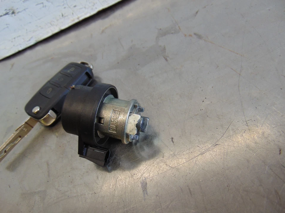 Kit de cerradura de puerta llave anillo transpondedor barril encendido VW Eos 06-10 Foto 4 de 4