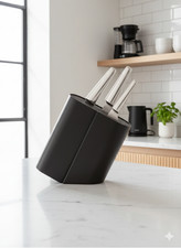 Georg Jensen Black Alfredo Knife Block