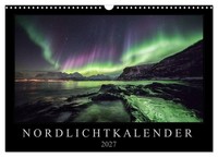 "Calendar 2027 · US Version · Northern Lights Calendar (Wall Calendar 2027 17\" ×"