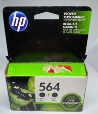 HP C2P51FN140 Black Ink Cartridges - 2 Pack Exp May 2016