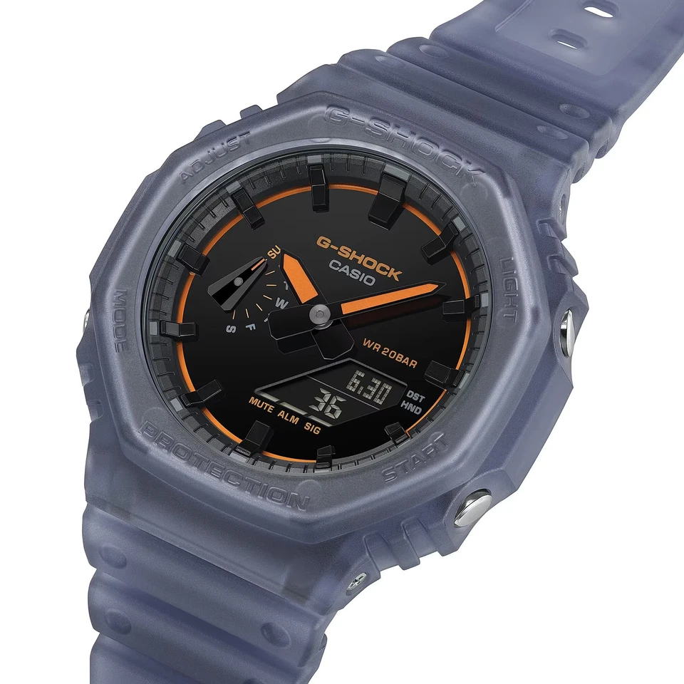 Casio G-shock Blau Unisex Armbanduhr GA-2100K-2AER - Bild 2 von 4