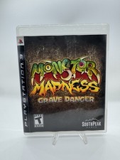 Monster Madness: Grave Danger (Sony PlayStation 3, 2008) CIB Complete shootem up