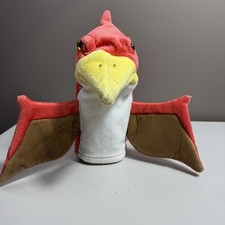 Aurora Pterodactyl Dinosaur Plush Hand Puppet Winged Dinosaur Soft Toy Play 10"