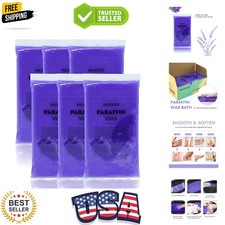 6 packs Paraffin Wax Refills of Lavender scent, Paraffin Wax for Hand and Fee...