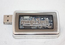 MagicJack A921 Long Distance Calling Telephone Unit USB Block Device Dongle
