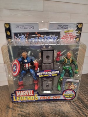 Marvel Legends Captain America Vs. Red Skull Face-Off Figures 6