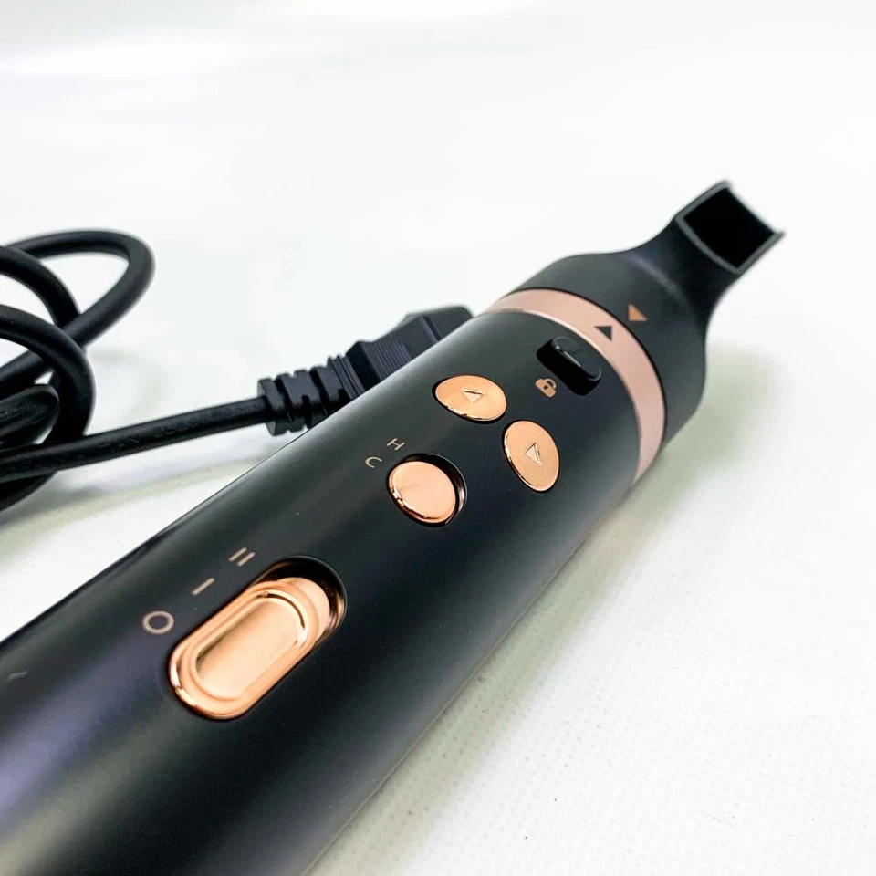 UKLISS Warmluftbürste 3 in 1, Multistyle Föhnbürste Set, Lockenstab - Bild 4 von 4