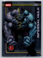 2026 Topps Chrome Marvel Comics #54 Infernal Hulk