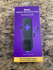 Roku Voice Remote Pro Rechargeable OEM RCS01R Open BOX