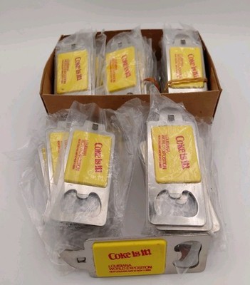 Coca-Cola Vintage Can/ Bottle Opener 1984 Louisiana World Exposition  Lot  of 50